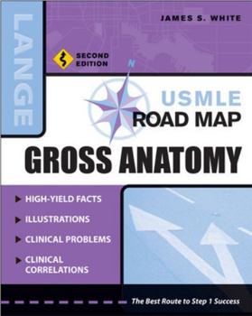 Paperback USMLE Road Map Gross Anatomy, Second Edition Book