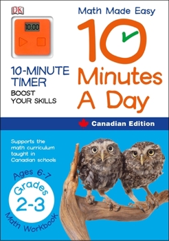 Paperback Math Made Easy 10 Minutes a Day Grade 2 3 Book