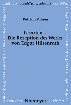Paperback Lesarten - Die Rezeption des Werks von Edgar Hilsenrath [German] Book