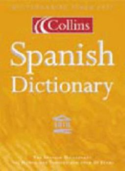 Hardcover Collins Spanish Dictionary Book