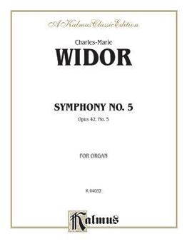 Paperback Symphony No. 5, Op. 42 (Kalmus Edition) Book