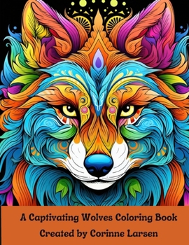 Paperback A Captivating Wolves Coloring Book