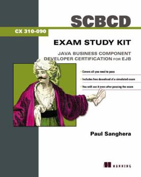 Paperback Scbcd Exam Study Kit: Java Business Component Developer Certification for Ejb Book