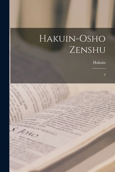 Paperback Hakuin-Osho zenshu: 2 [Japanese] Book