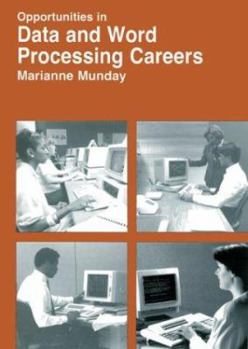 Paperback Opportunities in Data and Word Processing Careers Book