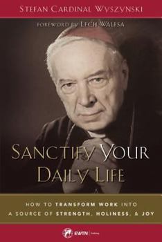 Paperback Sanctify Your Daily Life: How to Transform Work Into a Source of Strength, Holiness, and Joy Book
