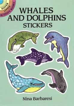 Paperback Whales and Dolphins Stickers Book