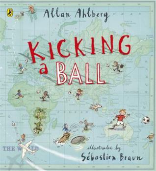 Paperback Kicking a Ball Book