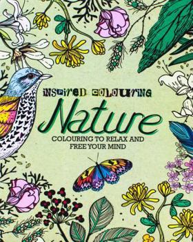 Paperback Nature Inspired Coloring Book