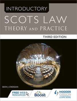 Paperback Introductory Scots Law Third Edition Book