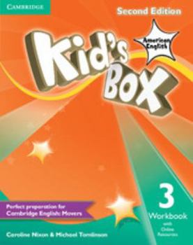 Paperback Kid's Box American English Level 3 Workbook with Online Resources Book
