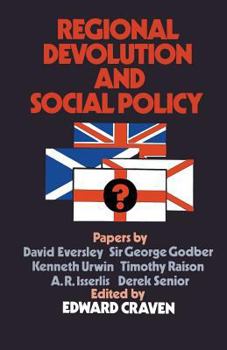 Paperback Regional Devolution and Social Policy Book