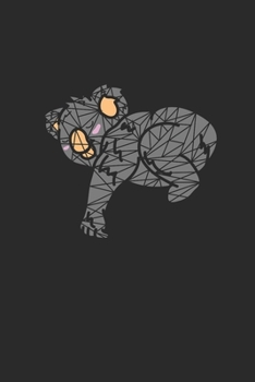 Paperback Koala Mosaic: Blank Lined Notebook (6" x 9" - 120 pages) Animal Mosaic Themed Notebook for Daily Journal, Diary, Gift Book