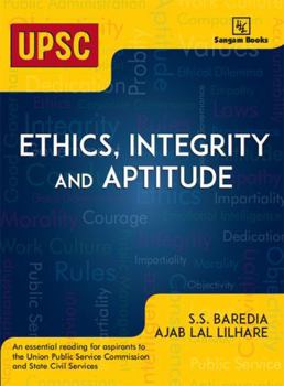 Paperback Ethics, Integrity and Aptitude Book