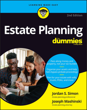 Paperback Estate Planning for Dummies Book