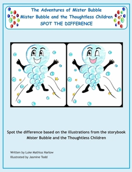 Paperback The Adventures of Mister Bubble - Spot the Difference Book