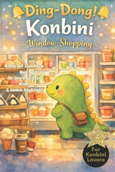 Ding-Dong! Konbini Window-Shopping: A Cute Self-Love Pause Book for Slow Days, Cozy Minds & Konbini Daydreams, for konbini lovers, self-love gift, take cute pauses, calming, mindfulness