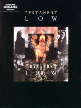 Paperback Testament -- Low: Authentic Guitar TAB Book