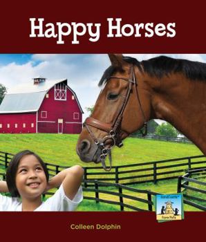 Library Binding Happy Horses Book