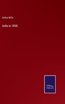 Hardcover India in 1858 Book