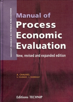 Hardcover Manual of Process Economic Evaluation Book