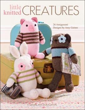 Paperback Little Knitted Creatures Book