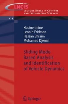 Paperback Sliding Mode Based Analysis and Identification of Vehicle Dynamics Book