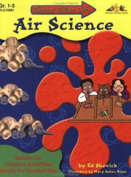 Paperback Science Action Labs Air Science Book