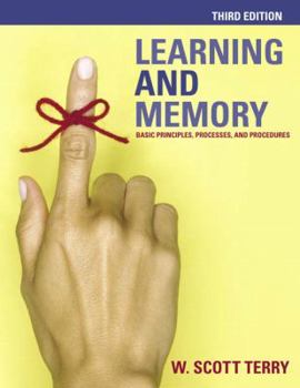 Hardcover Learning and Memory: Basic Principles, Processes, and Procedures (3rd Edition) Book