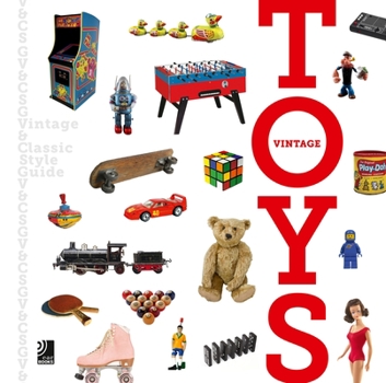 Hardcover Vintage Toys Book