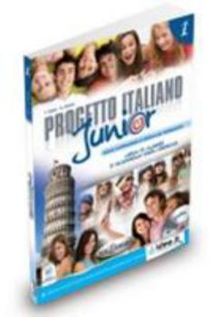 Paperback progetto italiano junior 1 - libro + qua [Polish] Book