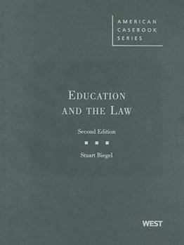 Hardcover Education and the Law Book