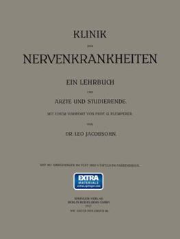 Paperback Klinik Der Nervenkrankheiten: Ein Lehrbuch Für Ärzte Und Studierende [German] Book