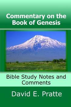 Paperback Commentary on the Book of Genesis: Bible Study Notes and Comments Book