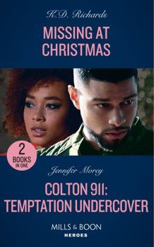 Paperback Missing At Christmas / Colton 911: Temptation Undercover Book