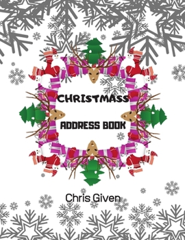 Paperback Christmass Address Book: Record Keeper - Gift Tracker Notebook - Gift Registry - Recorder - Organizer - Keepsake for Bridal Shower - Wedding Pa Book