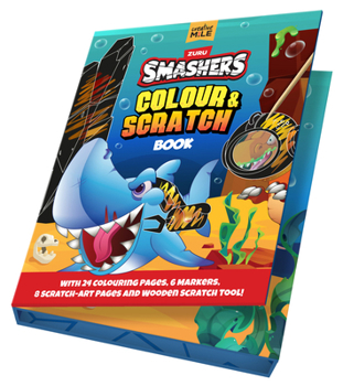 Smashers Colour and Scratch Book