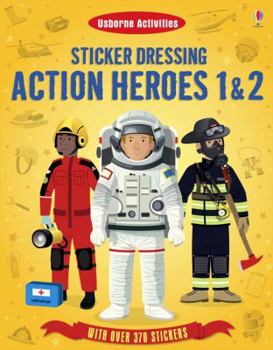 Paperback Sticker Dressing Action Heroes 1 and 2 Book