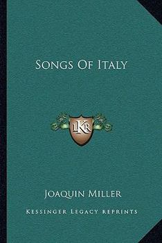 Paperback Songs Of Italy Book