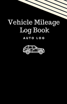 Vehicle Mileage Log Book / Journal: Geometric Pattern Cover Design / Repairs And Maintenance Record Book for Cars, Trucks, Motorcycles and Other Vehicles