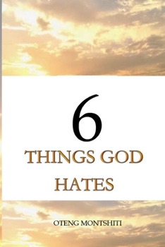 Paperback 6 things God hates Book