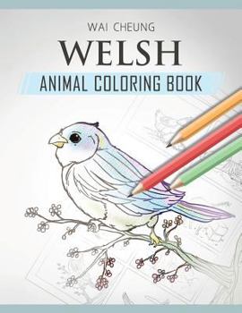 Paperback Welsh Animal Coloring Book