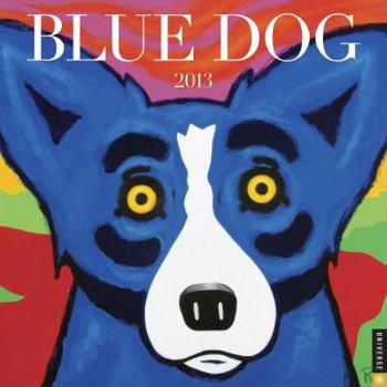 Calendar Blue Dog 2013 Wall Calendar Book