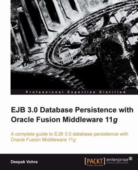 Paperback Ejb 3.0 Database Persistence with Oracle Fusion Middleware 11g Book