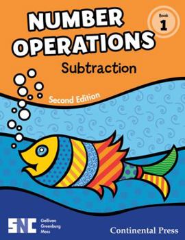 Paperback Number Operations: Subtraction Book 1 Book