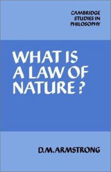 Paperback What is a Law of Nature? (Cambridge Studies in Philosophy) Book