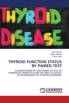 Paperback Thyroid Function Status by Paired Test Book
