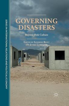 Paperback Governing Disasters: Beyond Risk Culture Book