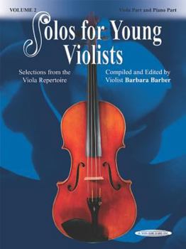 Paperback Solos for Young Violists, Vol 2: Selections from the Viola Repertoire Book