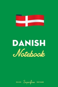 Danish Notebook: 6x9" Diary / journal to write in and record your thoughts.